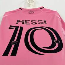 Local2025/26 Miami Home Jersey MESS I #10 MLS Soccer Jersey Pink Football Shirt