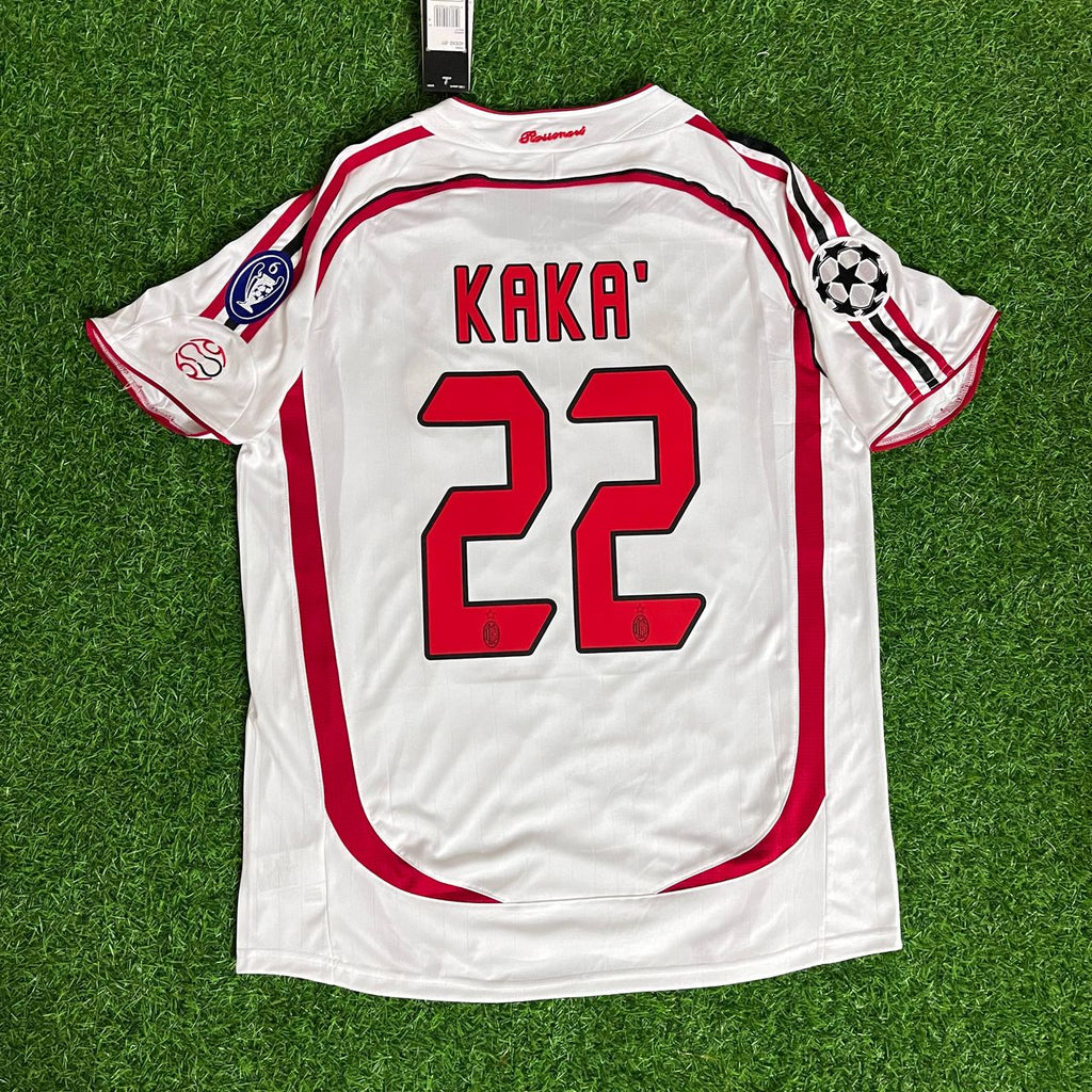 Local2006 AC Milan Away Retro Long-Sleeve Jersey - Kaka #22