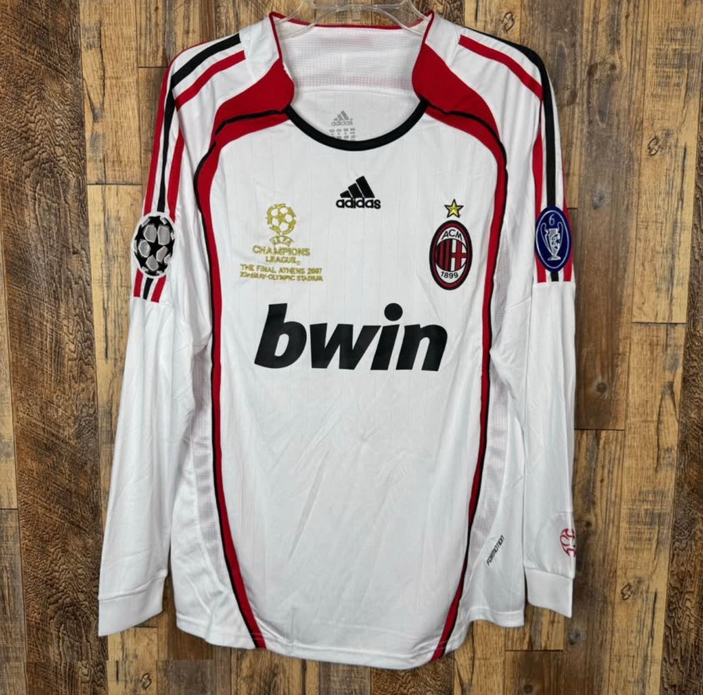 Local2006 AC Milan Away Retro Long-Sleeve Jersey - Kaka #22